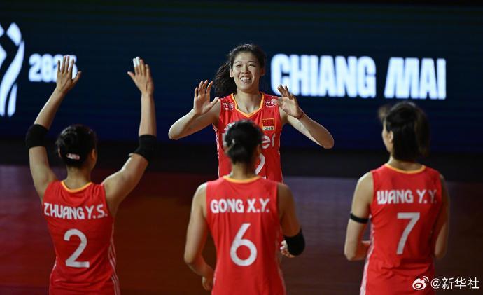 中国女排3比1战胜墨西哥女排，取得世锦赛开门红