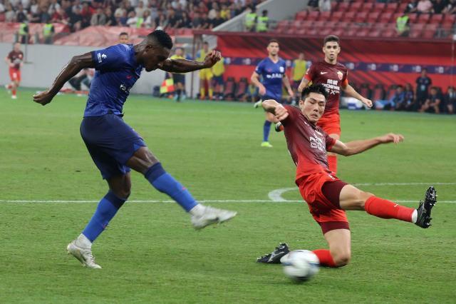 kaiyun-足协杯出局申花力拼联赛：做好自己 等待海港犯错