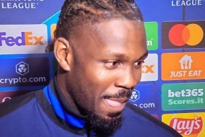 开云体育官网-小图拉姆：劳塔罗踢出了队长级别的比赛，结束时我们有点快累死了