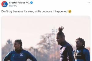 开云APP-时代终结！水晶宫官方晒昔日奥利塞-扎哈-埃泽三人组，如今全离队